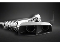 Exhaust Capristo Mercedes ML 63 AMG W164 Rear Mufflers - 02MB 075 03 005 | 02MB 075 03 001